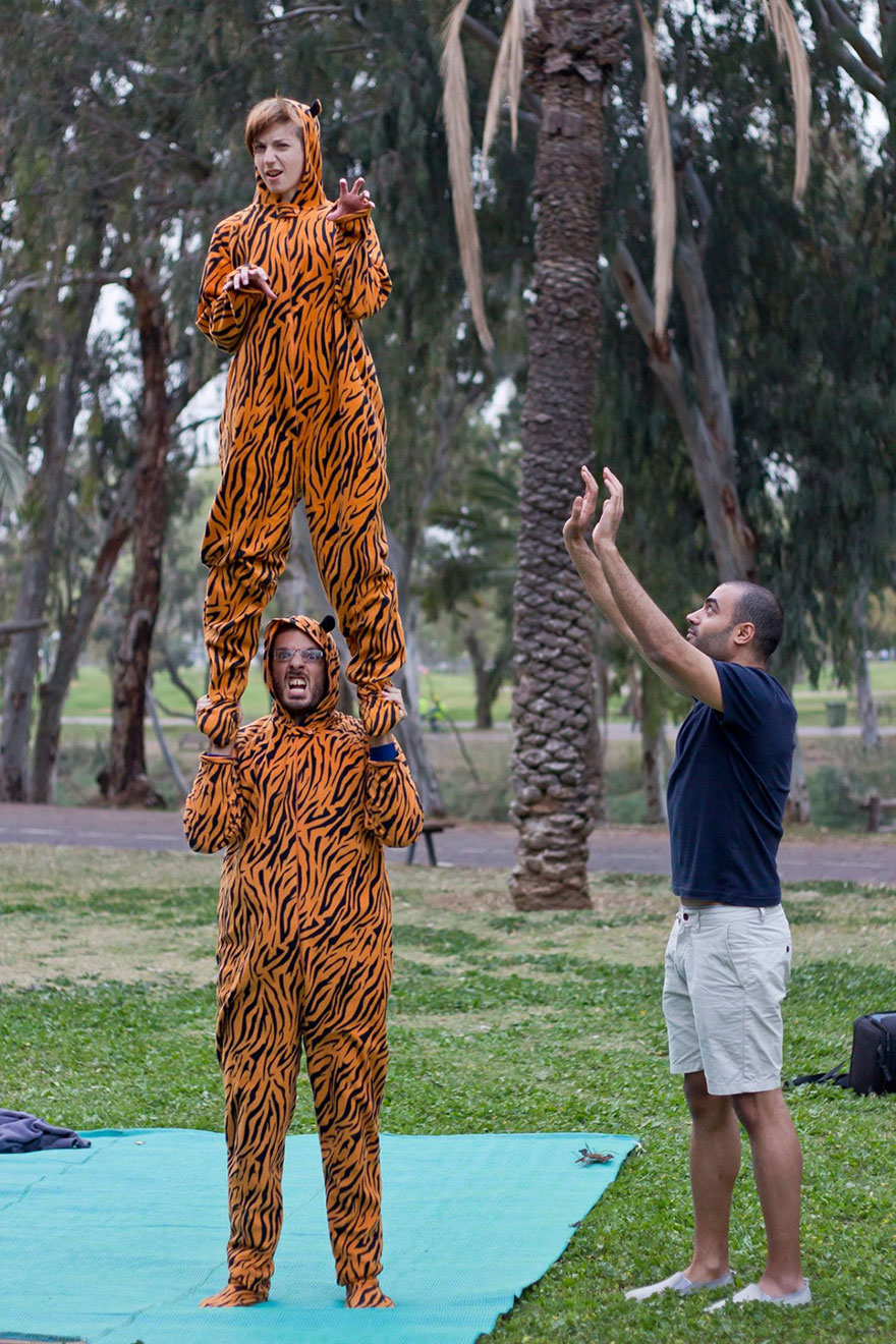 I Talk People Into Posing In A Tiger Suit