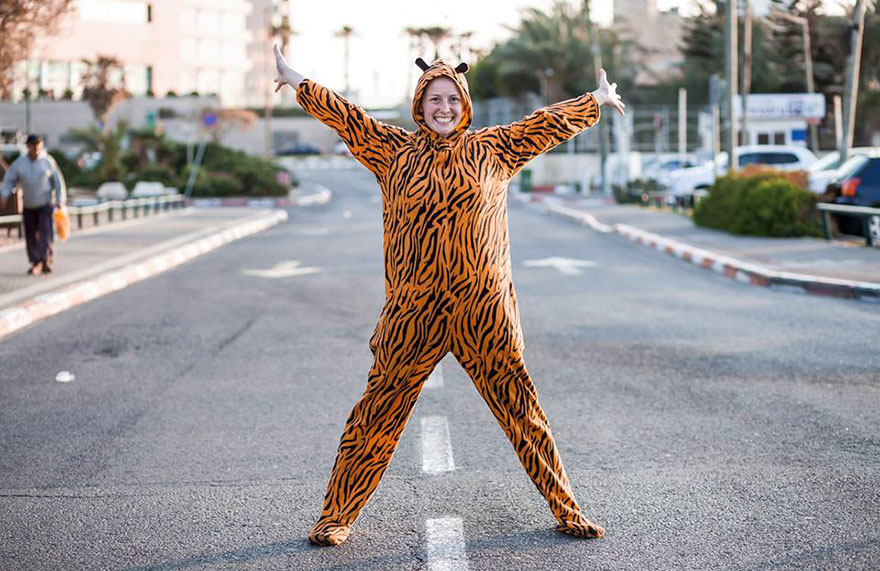 I Talk People Into Posing In A Tiger Suit