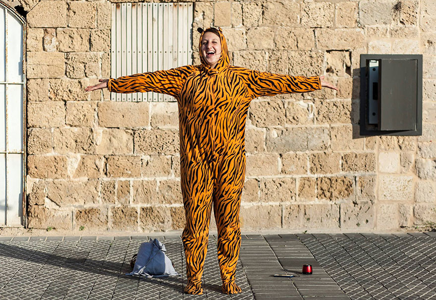 I Talk People Into Posing In A Tiger Suit