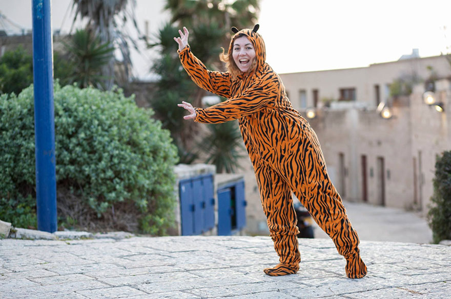 I Talk People Into Posing In A Tiger Suit