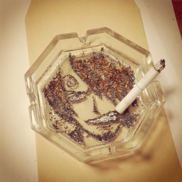 Cigarettes Kill, But This Japanese Artist Makes Killer Art From Ashes Cigarettes Kill, But This Japanese Artist Makes Killer Art From Ashes