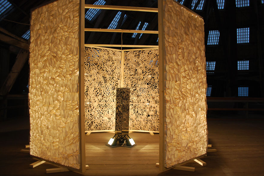 What Do You Get When You Combine An Artist And 16,000 Pieces Of Paper?