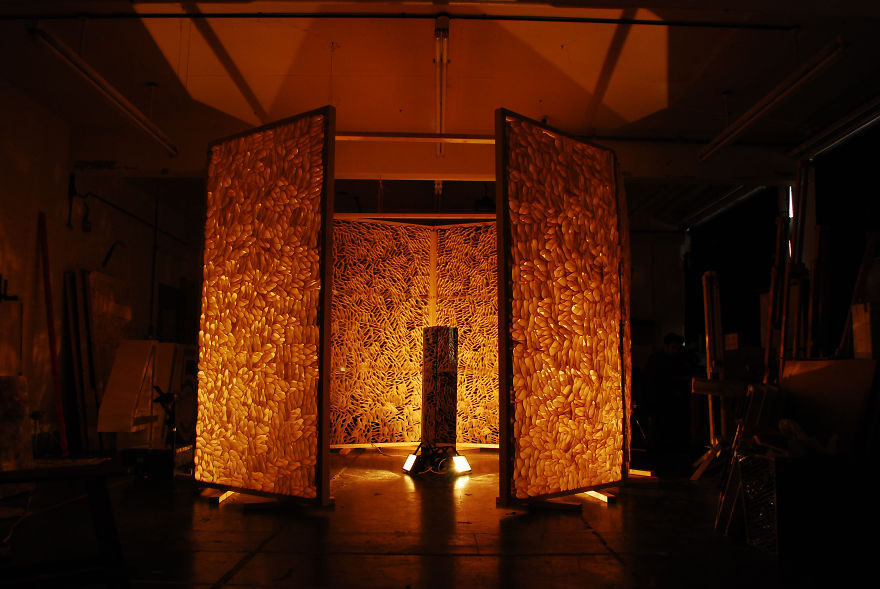 What Do You Get When You Combine An Artist And 16,000 Pieces Of Paper?