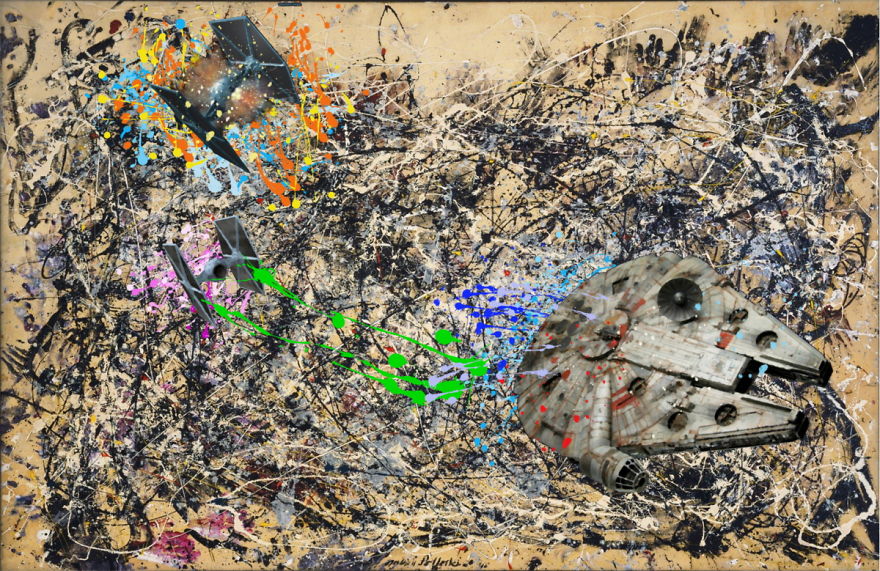 21 More Famous Paintings Reimagined With Star Wars Elements 21 More Famous Paintings Reimagined With Star Wars Elements