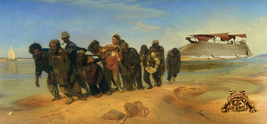 21 More Famous Paintings Reimagined With Star Wars Elements 21 More Famous Paintings Reimagined With Star Wars Elements