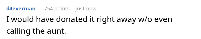 Overbearing Aunt Stashes Crib In Childfree Niece’s Storage For When She “Comes To Her Senses” Overbearing Aunt Stashes Crib In Childfree Niece’s Storage For When She “Comes To Her Senses”