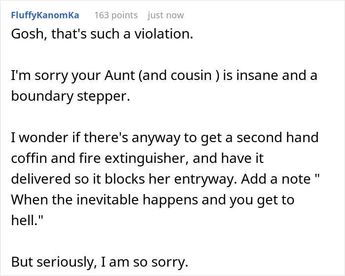 Overbearing Aunt Stashes Crib In Childfree Niece’s Storage For When She “Comes To Her Senses” Overbearing Aunt Stashes Crib In Childfree Niece’s Storage For When She “Comes To Her Senses”