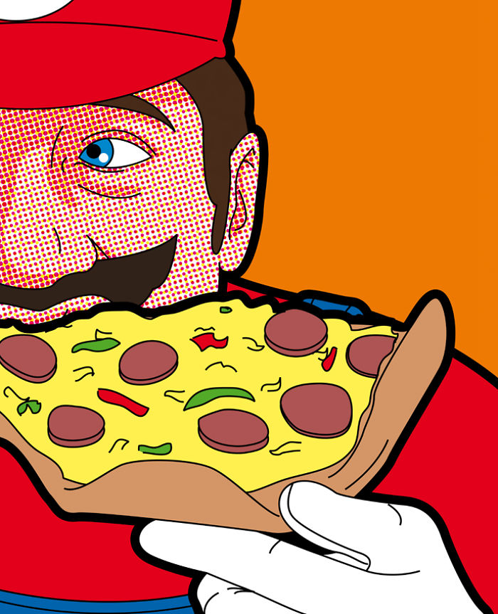 Artist Illustrates The Lives Of Super Heroes Artist Illustrates The Lives Of Super Heroes