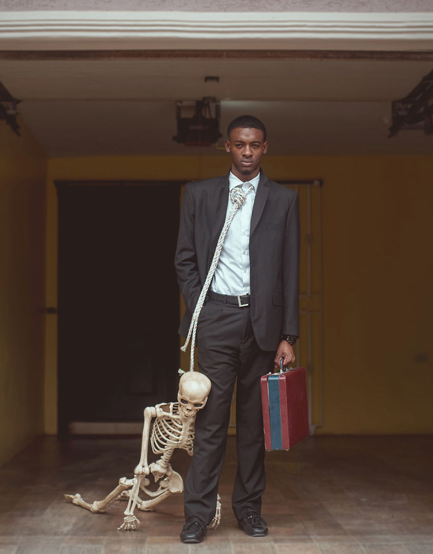 My Haunting Series Captures Self-exploitation And The Capitalist World We Live In My Haunting Series Captures Self-exploitation And The Capitalist World We Live In