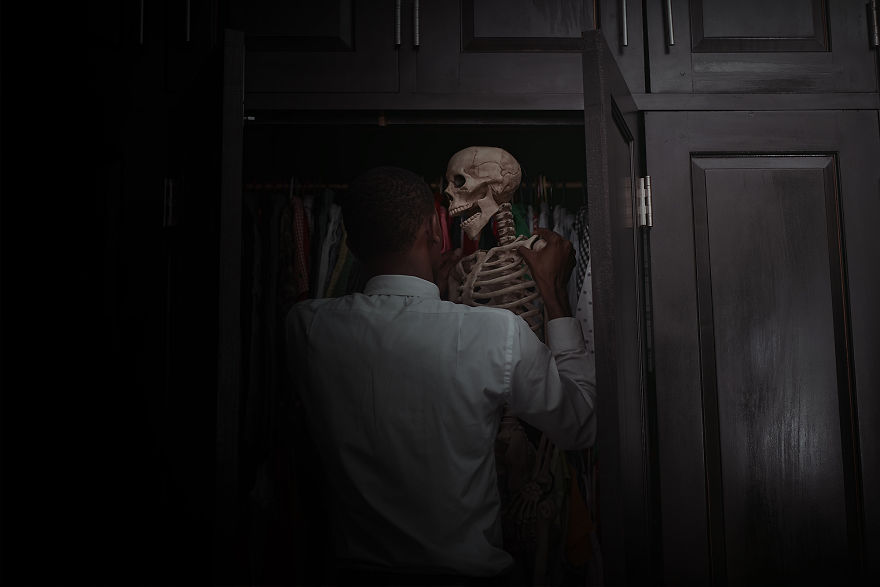 My Haunting Series Captures Self-exploitation And The Capitalist World We Live In My Haunting Series Captures Self-exploitation And The Capitalist World We Live In