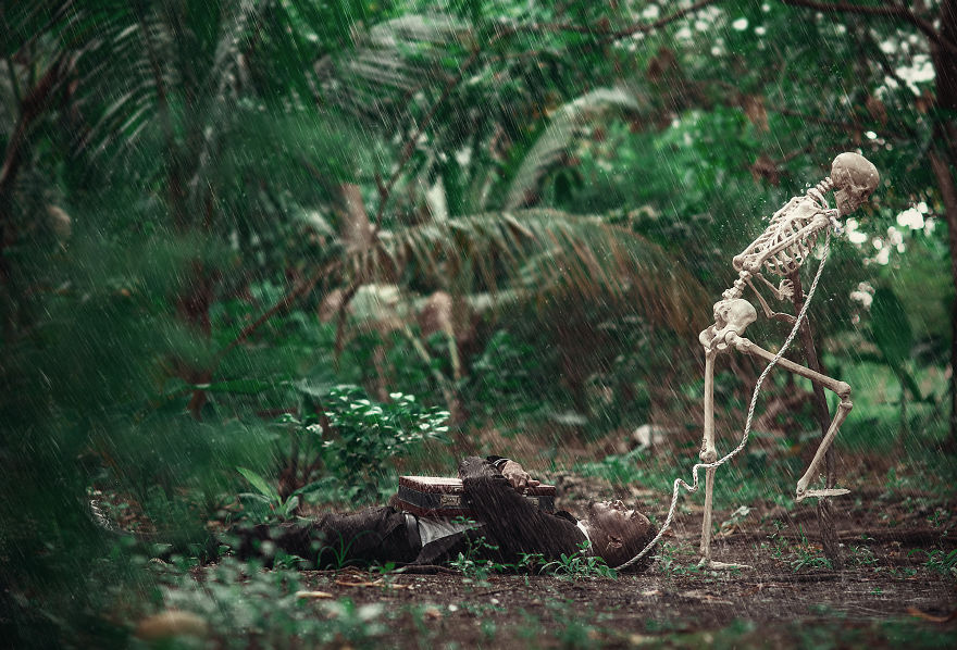 My Haunting Series Captures Self-exploitation And The Capitalist World We Live In My Haunting Series Captures Self-exploitation And The Capitalist World We Live In