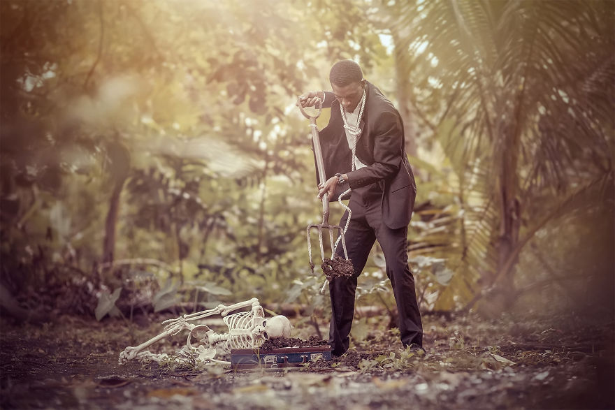 My Haunting Series Captures Self-exploitation And The Capitalist World We Live In My Haunting Series Captures Self-exploitation And The Capitalist World We Live In