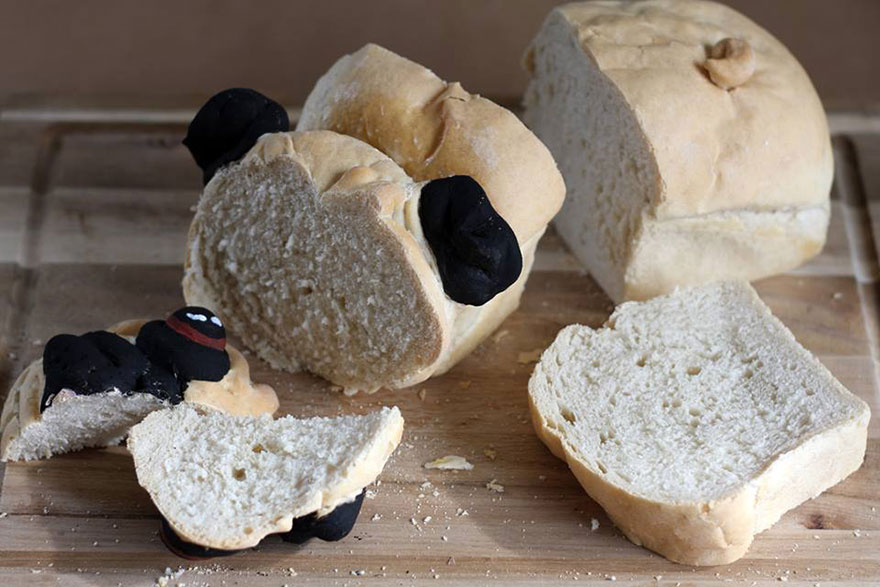 Someone Challenged Me To Make A Pugloaf. Challenge Accepted