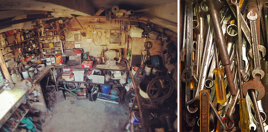 Artist Celebrates Late Grandfather By Drawing Each Of The 100,000+ Items He Left In His Toolshed Artist Celebrates Late Grandfather By Drawing Each Of The 100,000+ Items He Left In His Toolshed