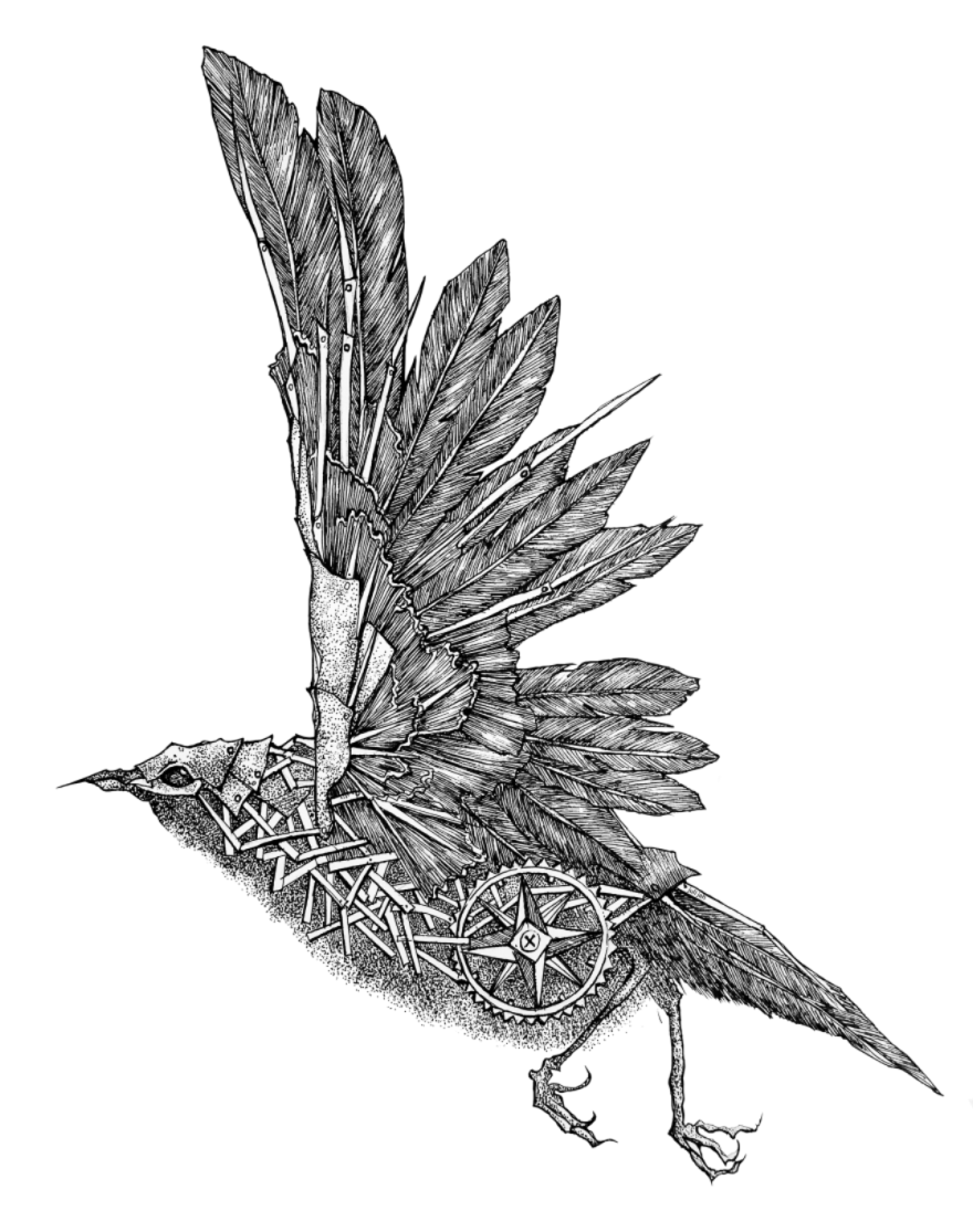 My Mechanical Birds Drawn With Ink My Mechanical Birds Drawn With Ink
