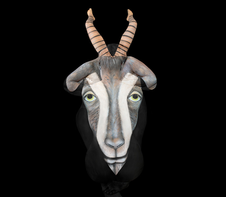 12 Astrological Symbols That I Painted On Human Bodies