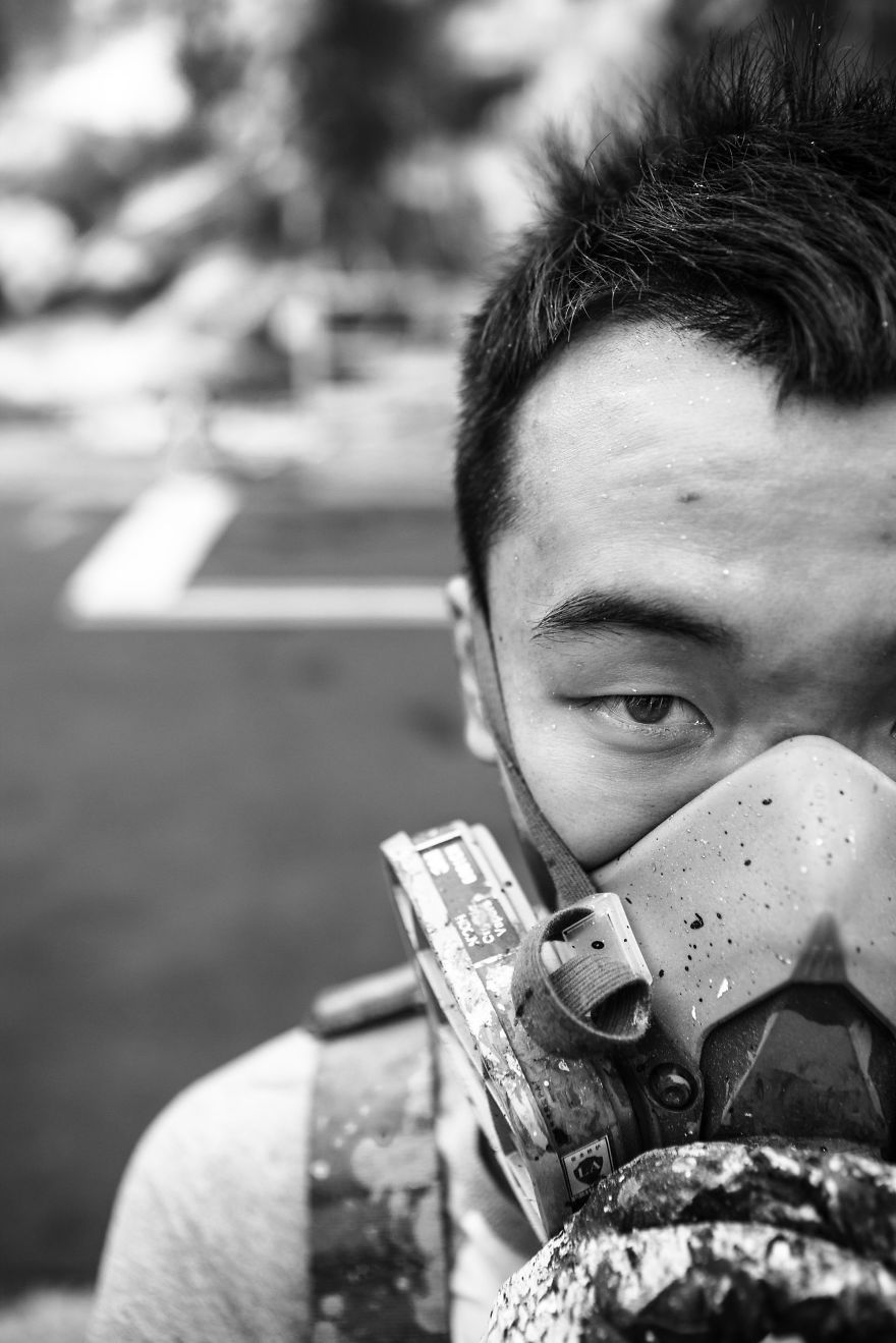 I Painted A Giant Mural Of The Traditional Foshan Lion Dance In Taipei