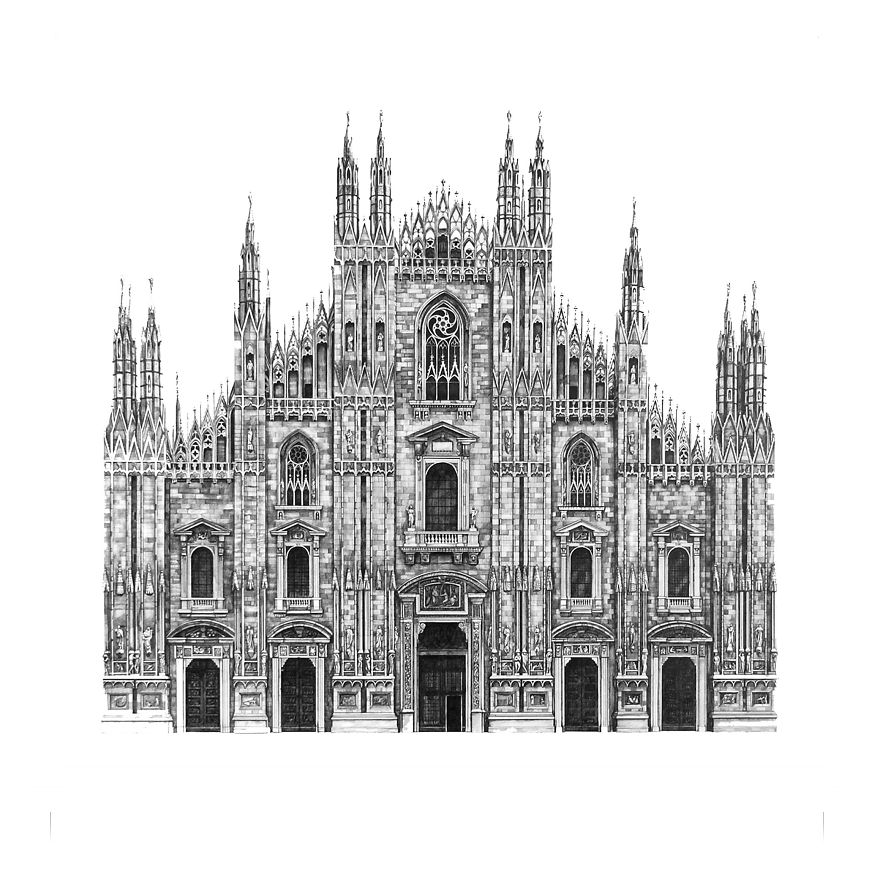 Design Is In The Details: My Photorealistic Drawings Of Famous European Buildings