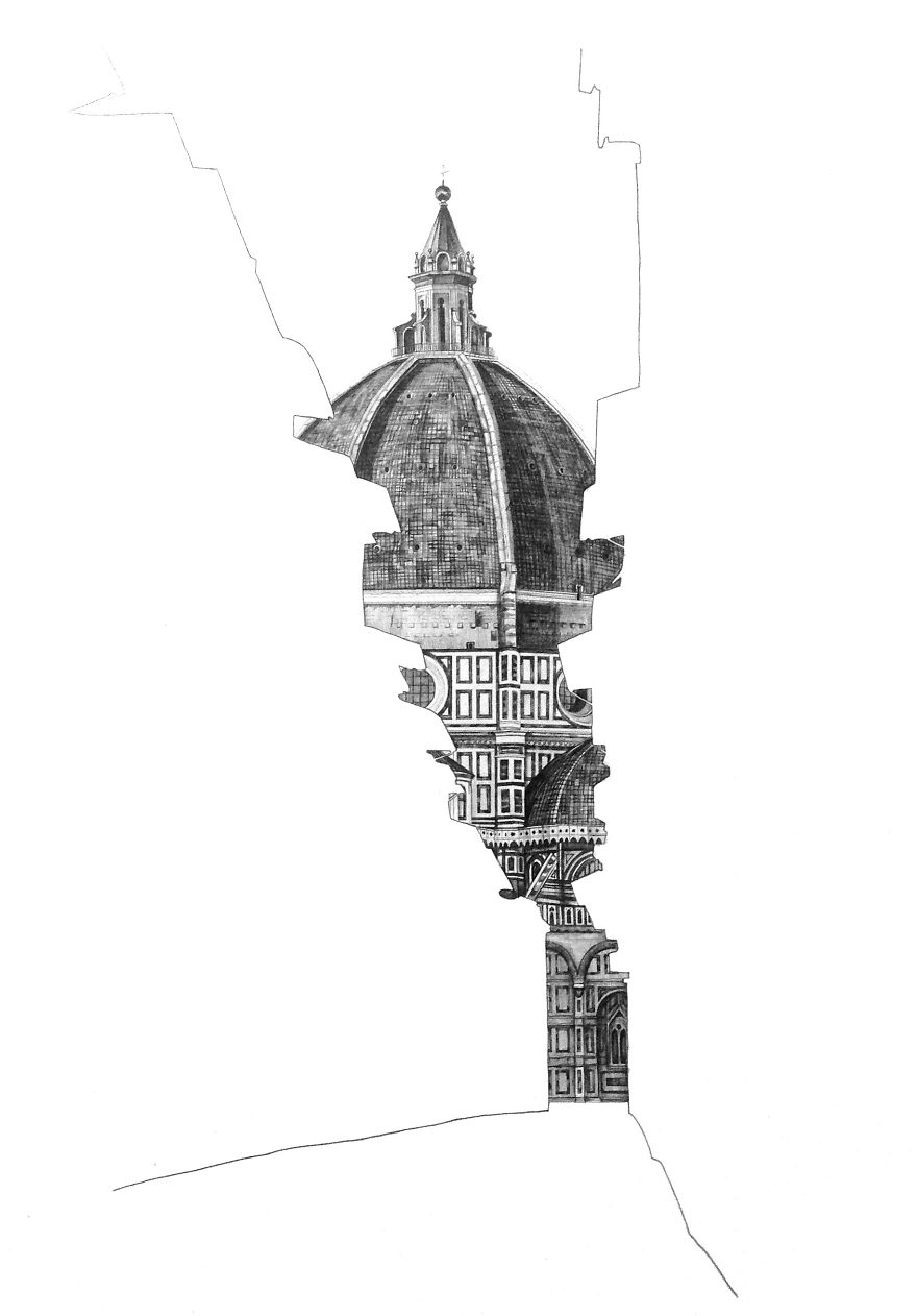 Design Is In The Details: My Photorealistic Drawings Of Famous European Buildings