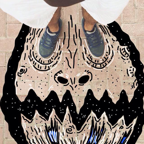 I Add Weird Illustrations To Photos Of My Friends’ Feet I Add Weird Illustrations To Photos Of My Friends’ Feet