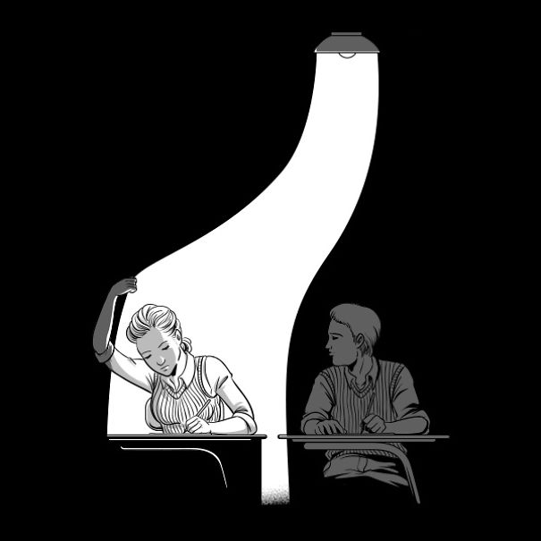 I Play With People’s Minds By Illustrating Optical Illusions I Play With People’s Minds By Illustrating Optical Illusions