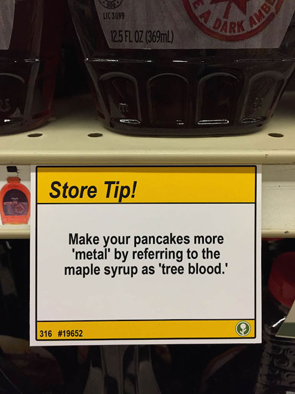 Guy Leaves Hilarious &#8220;Shopping Tips&#8221; In Grocery Store