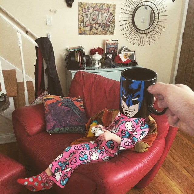 Creative Dad Turns His Kids Into Superheroes With Pop-Culture Mugs Creative Dad Turns His Kids Into Superheroes With Pop-Culture Mugs