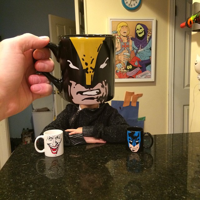 Creative Dad Turns His Kids Into Superheroes With Pop-Culture Mugs Creative Dad Turns His Kids Into Superheroes With Pop-Culture Mugs