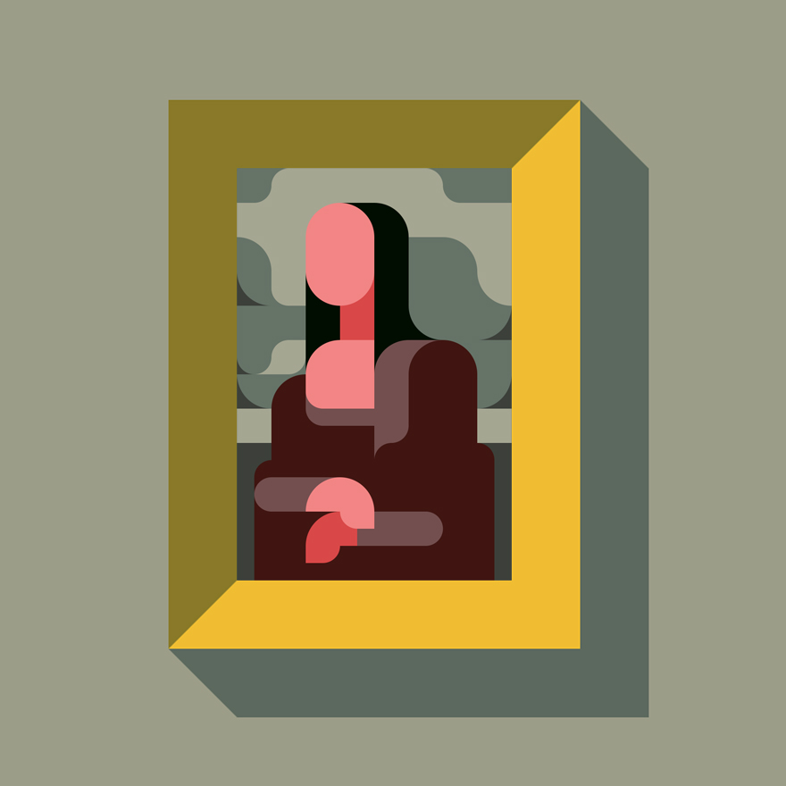 My Iconic Minimal Illustrations Created On An Iphone