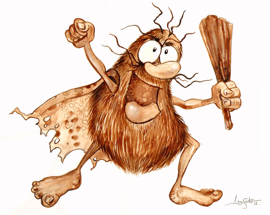 My Coffee Paintings Of Rock & Roll And Pop Culture Characters My Coffee Paintings Of Rock & Roll And Pop Culture Characters