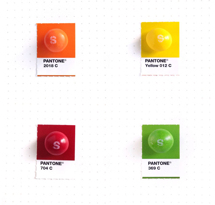 Designer Pairs Pantone Swatches With Tiny Everyday Objects Designer Pairs Pantone Swatches With Tiny Everyday Objects