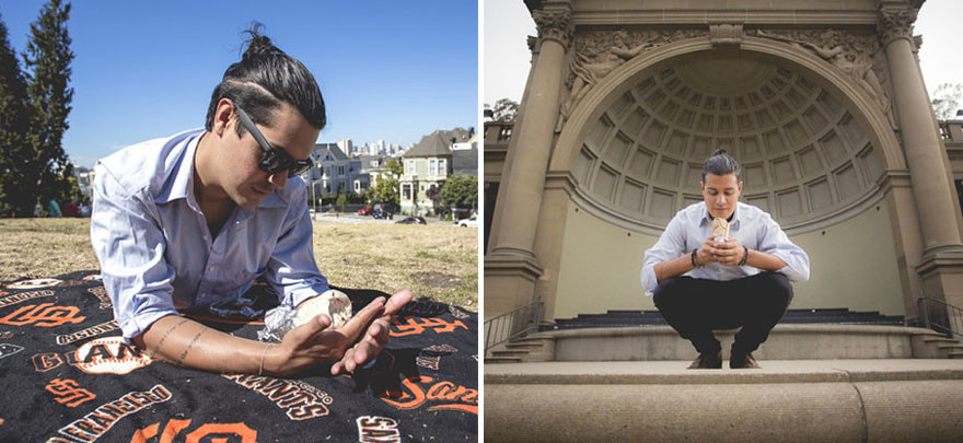 This Guy Took Engagement Photos With A Burrito This Guy Took Engagement Photos With A Burrito