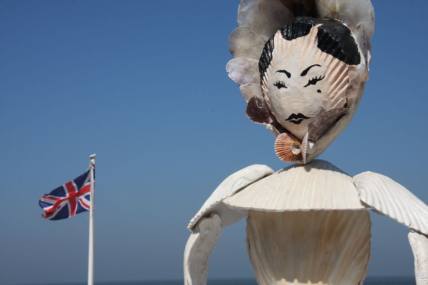 I Made Twelve Life-Sized Ladies From Real Shells I Made Twelve Life-Sized Ladies From Real Shells