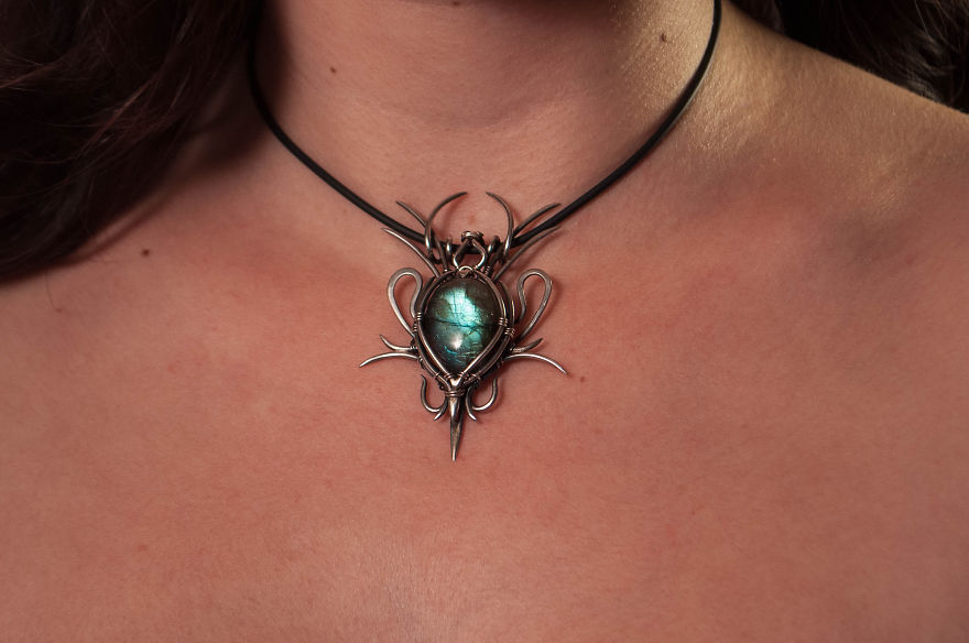 Game Of Thrones  Inspired Jewelry Made Out Of Scrap Metal