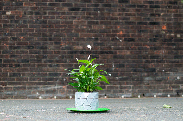 Shape-Shifting &#8216;Origami&#8217; Pots That Grow Together With Your Plants