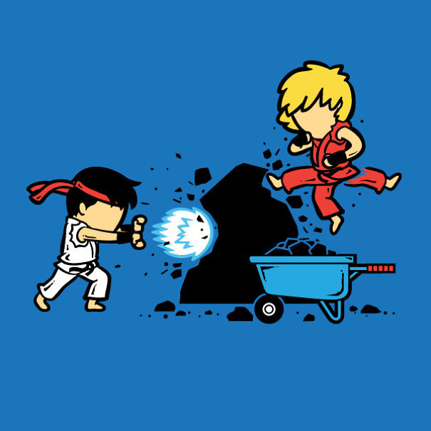 The Part-Time Jobs Of Street Fighters The Part-Time Jobs Of Street Fighters