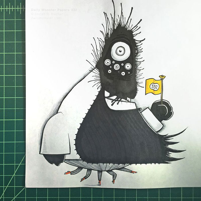 I Create Monsters Out Of Random Ink Blots I Create Monsters Out Of Random Ink Blots