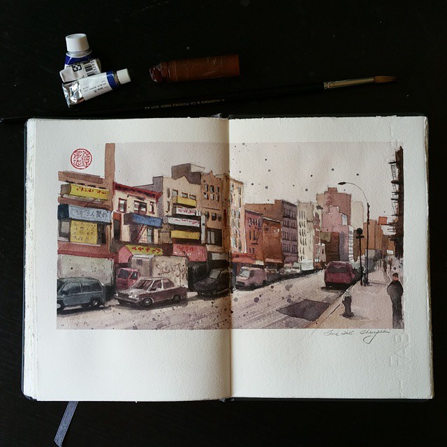 I Paint Places I Wanted To Visit On My Dream Road-Trip I Paint Places I Wanted To Visit On My Dream Road-Trip