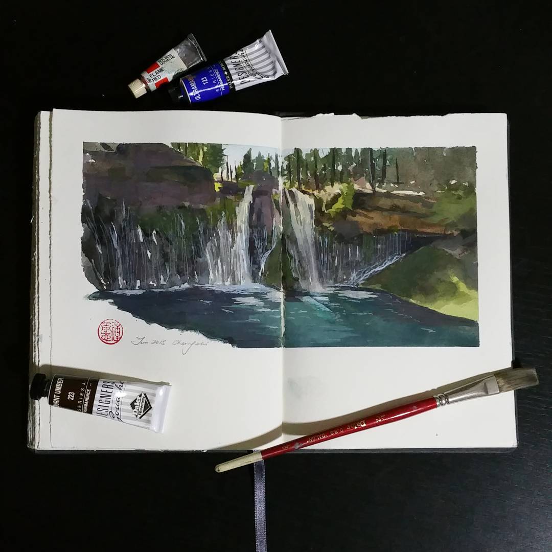 I Paint Places I Wanted To Visit On My Dream Road-Trip I Paint Places I Wanted To Visit On My Dream Road-Trip