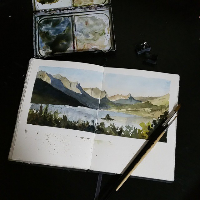 I Paint Places I Wanted To Visit On My Dream Road-Trip I Paint Places I Wanted To Visit On My Dream Road-Trip