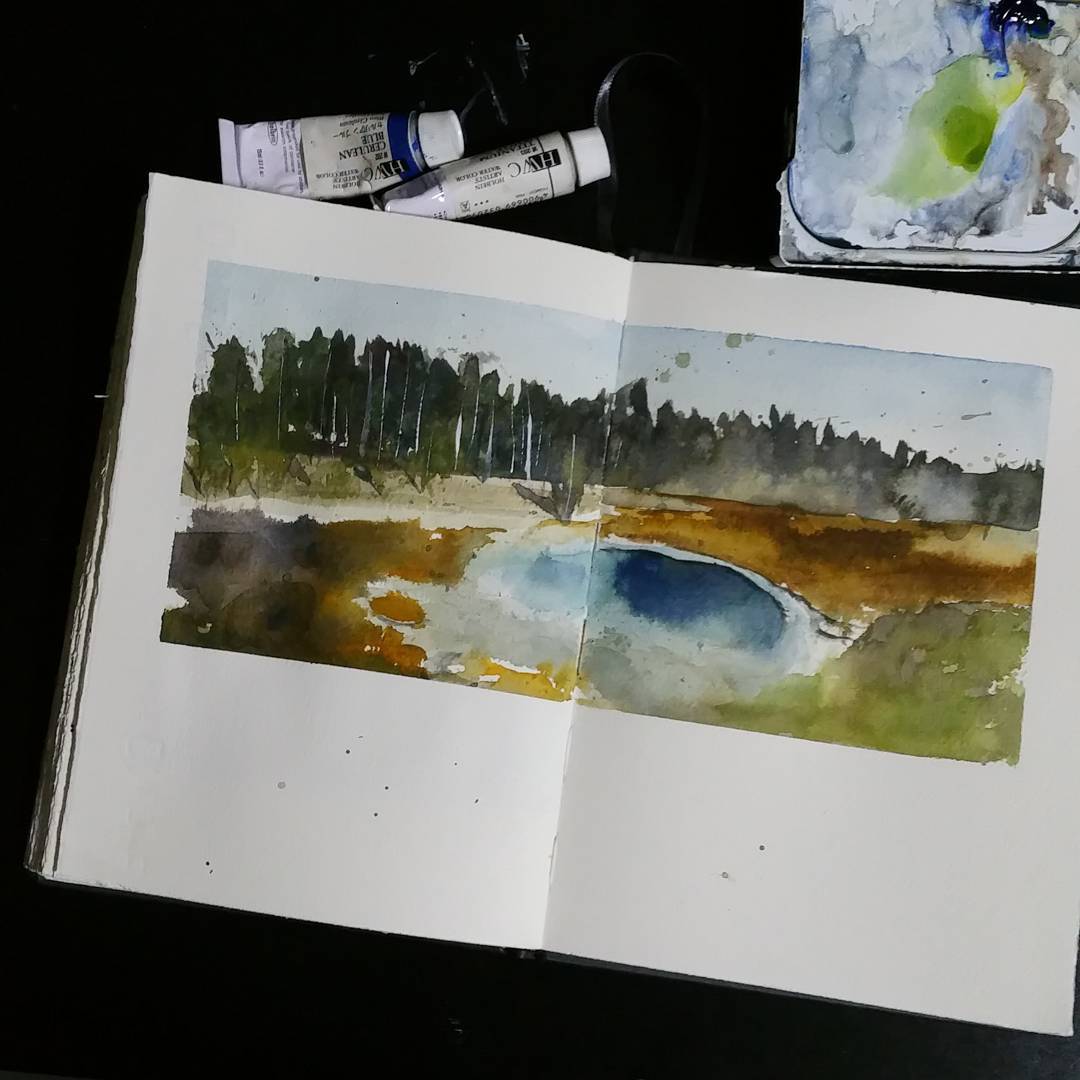 I Paint Places I Wanted To Visit On My Dream Road-Trip I Paint Places I Wanted To Visit On My Dream Road-Trip