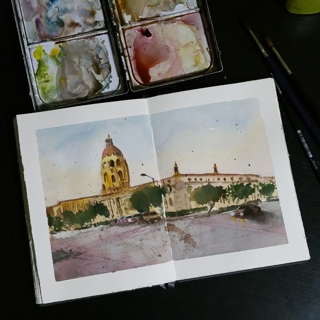 I Paint Places I Wanted To Visit On My Dream Road-Trip I Paint Places I Wanted To Visit On My Dream Road-Trip