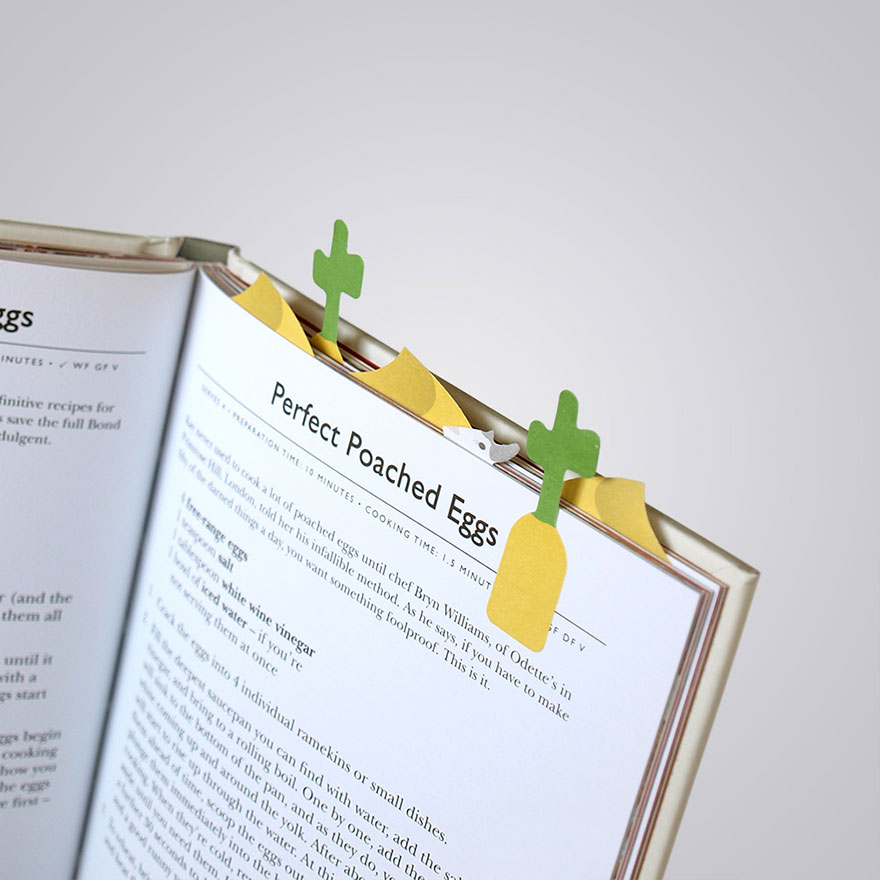 Tiny Paper Bookmarks Let You Grow Charming Miniature Worlds In Your Books Tiny Paper Bookmarks Let You Grow Charming Miniature Worlds In Your Books