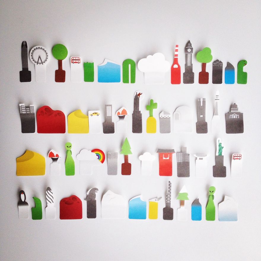 Tiny Paper Bookmarks Let You Grow Charming Miniature Worlds In Your Books Tiny Paper Bookmarks Let You Grow Charming Miniature Worlds In Your Books