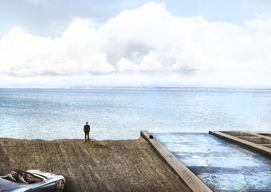 This House Hidden In A Cliff Has Amazingly Terrifying Views Of The Sea This House Hidden In A Cliff Has Amazingly Terrifying Views Of The Sea