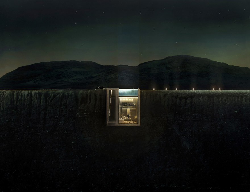 This House Hidden In A Cliff Has Amazingly Terrifying Views Of The Sea This House Hidden In A Cliff Has Amazingly Terrifying Views Of The Sea