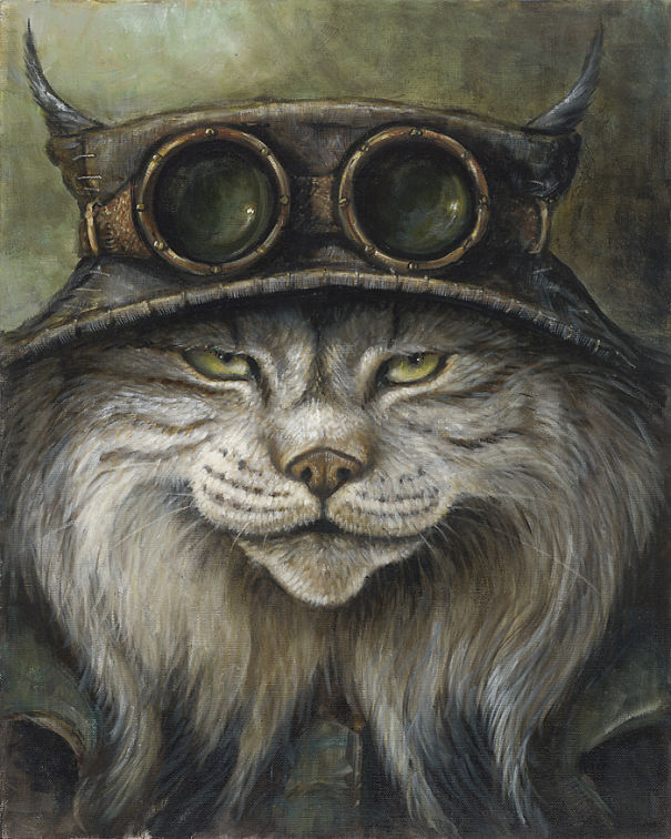 I Paint Whimsical Animals That Visit Me In The Forest I Paint Whimsical Animals That Visit Me In The Forest