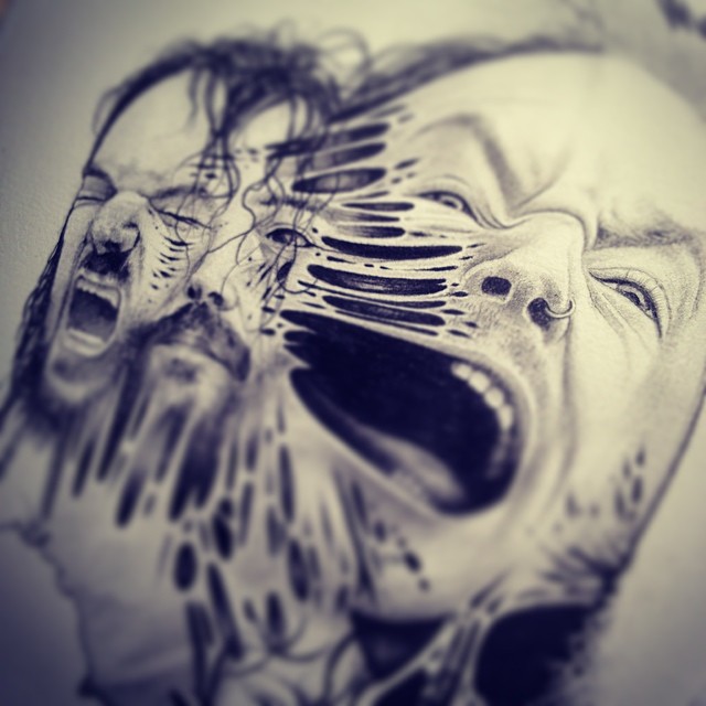 Animals Leave Their Skeletons Behind In Stunning Dark Drawings By Paul Jackson Animals Leave Their Skeletons Behind In Stunning Dark Drawings By Paul Jackson