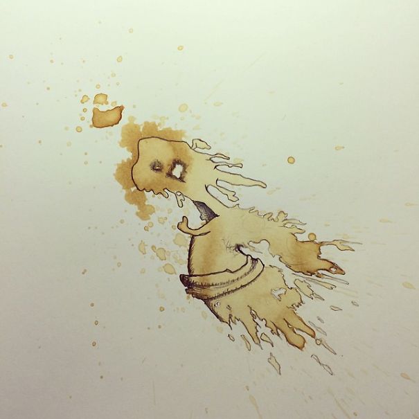 I Turn Random Coffee Stains Into Monsters I Turn Random Coffee Stains Into Monsters