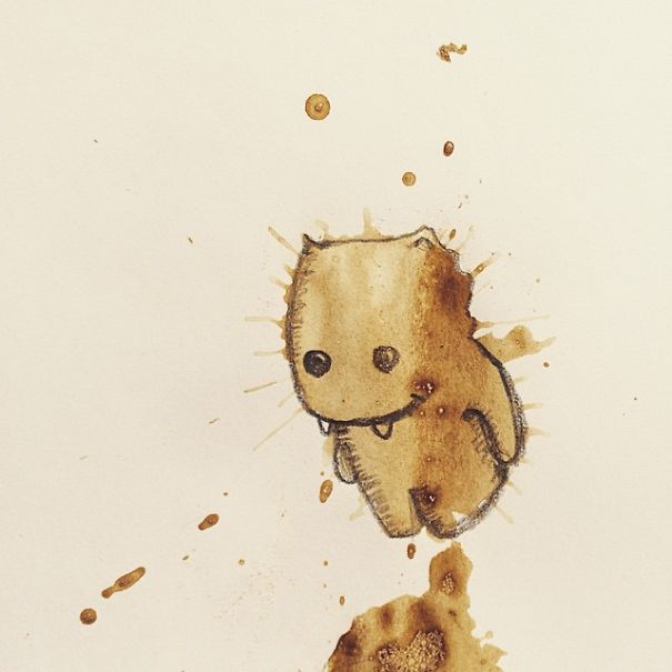 I Turn Random Coffee Stains Into Monsters I Turn Random Coffee Stains Into Monsters